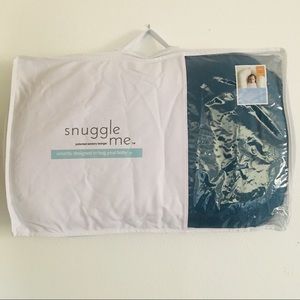 SnuggleMe Organic Lounger - infant size in moss